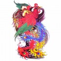 Tatouage éphémère oiseau chinois