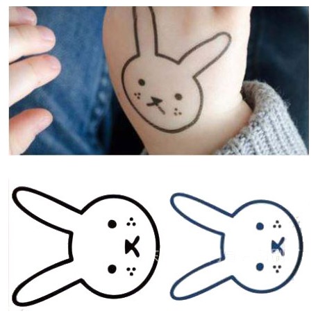 tatouage-temporaire-enfant-lapin