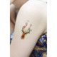 tatouage-temporaire-tete-de-cerf-fleurie