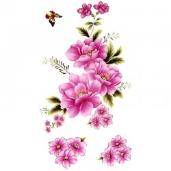 Tatouage-ephemere-fleur-de-laurier-rose