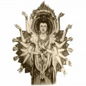 Tatouage ephemere Shiva