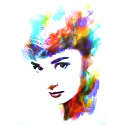 Tatouage-ephemere Audrey Hepburn