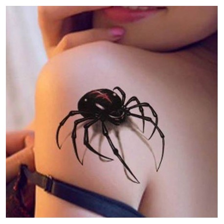tatouage-temporaire-araignee